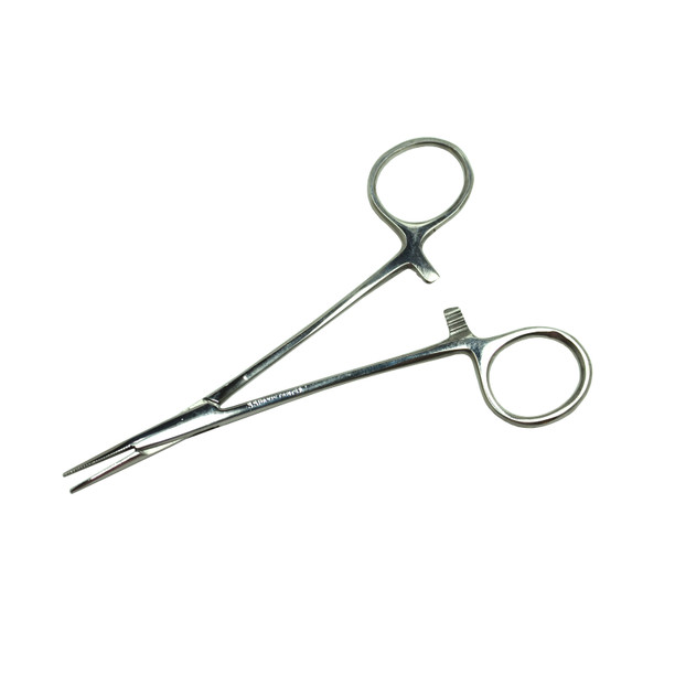 Delasco SS98 Needle Holder, Halsey, 5", Serrated, Disposable, Sterile, Pack of 10