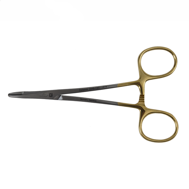 Olsen-Hegar Combination Needle Holder/Suture Scissors 4 3/4", Serrated, Fine Jaws, Tungsten Carbide