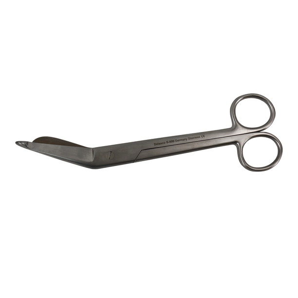 Delasco S-005 Lister Bandage Removal Scissors, (18.4cm) 7 1/4" , Stainless Steel