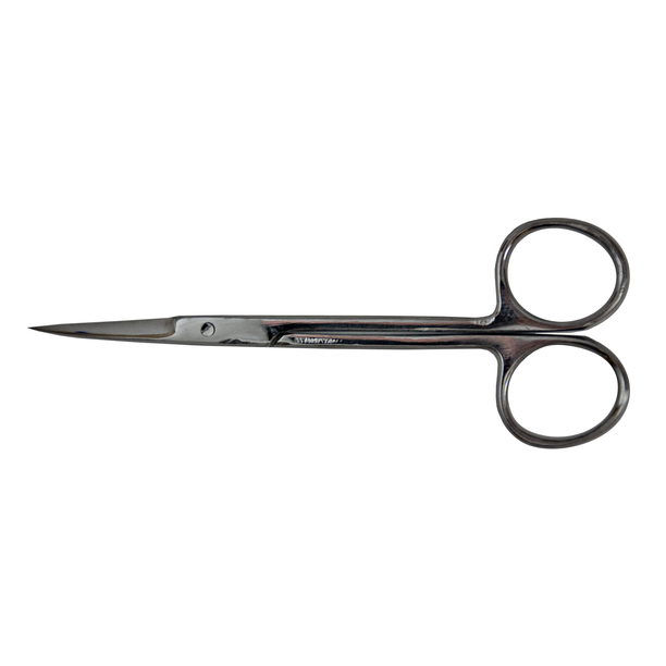 Delasco DS-8 Iris Scissors 4 1/2", Curved, Disposable