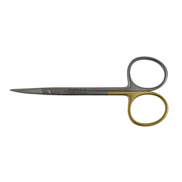 Iris Scissors 4.5 in Curved 20mm Sharp/Blunt SuperCut