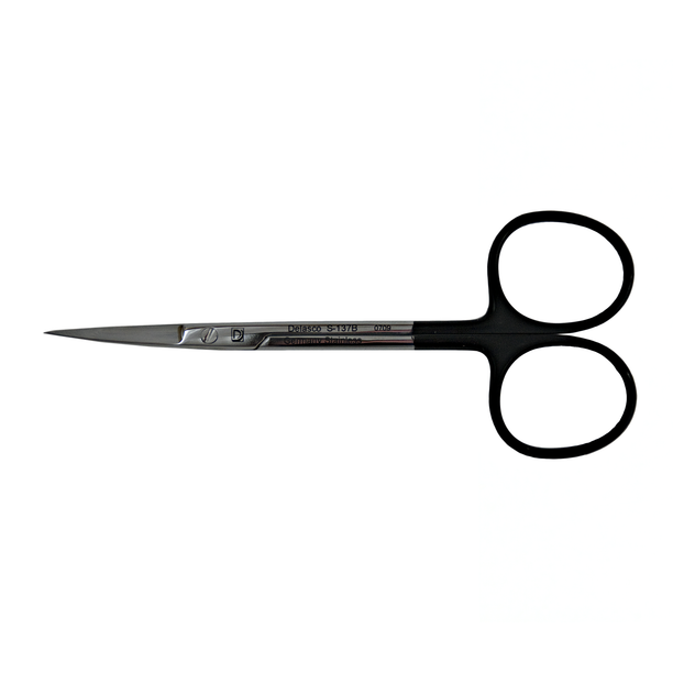 Delasco S-137B Iris Scissors 4.5 in Curved 25mm Sharp/Sharp SuperCut