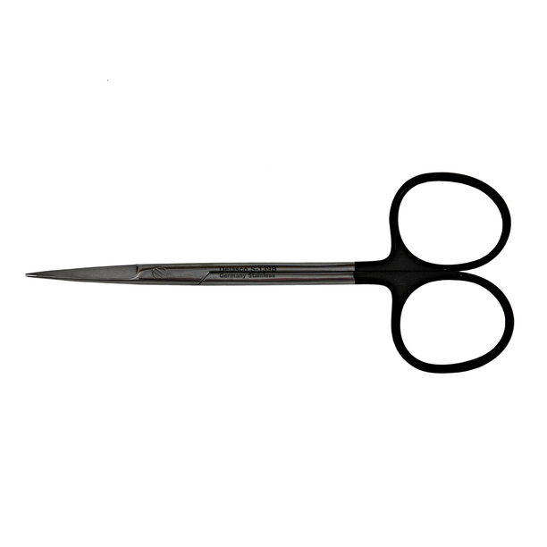 Delasco S-139B Iris Scissors 4.5 in Straight 25mm Sharp/Sharp SuperCut