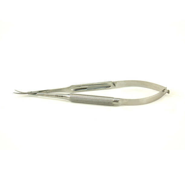 Delasco MS-145C Micro Scissors 6 in Curved 12mm Long Jaw