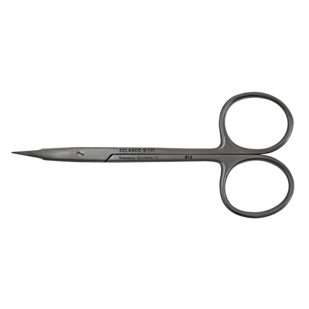 Delasco S-721 Stevens Scissors 4.25 in Curved 20mm Sharp/Sharp