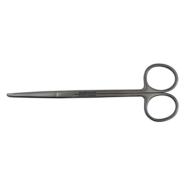 Delasco S-016 Buck Suture Scissors, (14.5cm) 5 3/4" , Straight, Stainless Steel