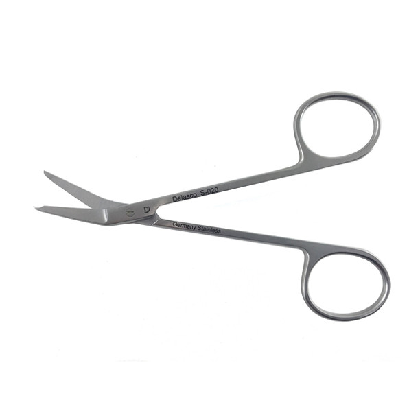 Delasco S-020 O'Brien/Spencer Scissors 4.5 in Angled 20mm