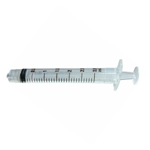 Exel 26200 3 ml Polypropylene Luer Lock Low Dead Space Syringe Exel 26200 3 ml Polypropylene Luer Lock Low Dead Space Syringe