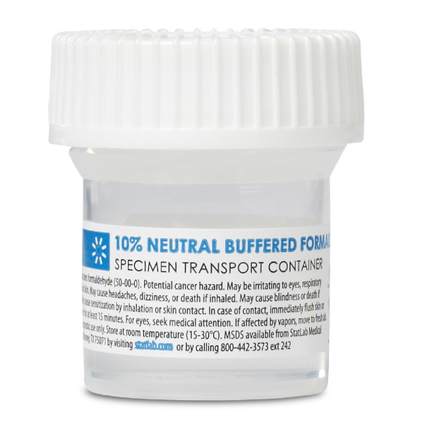StatLab NB0507 StatClick Prefilled Formalin Container, 20 mL StatLab NB0507 StatClick Prefilled Formalin Container, 20 mL