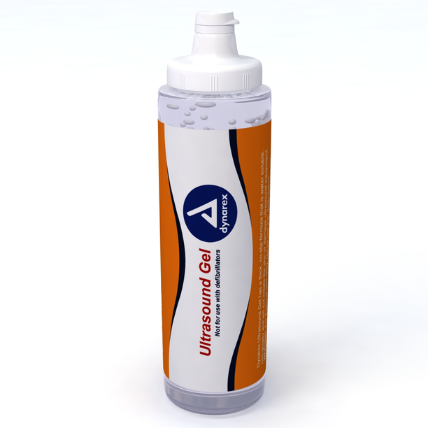 Dynarex 1245 Ultrasound Gel, Clear, 8.5 oz bottle, 12/case