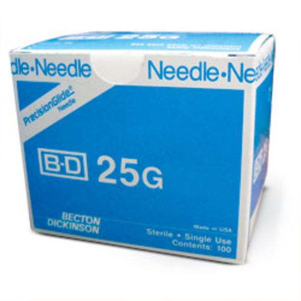 BD 305127 PrecisionGlide 25 G x 1 1/2 in. Hypodermic Needle BD 305127 PrecisionGlide 25 G x 1 1/2 in. Hypodermic Needle