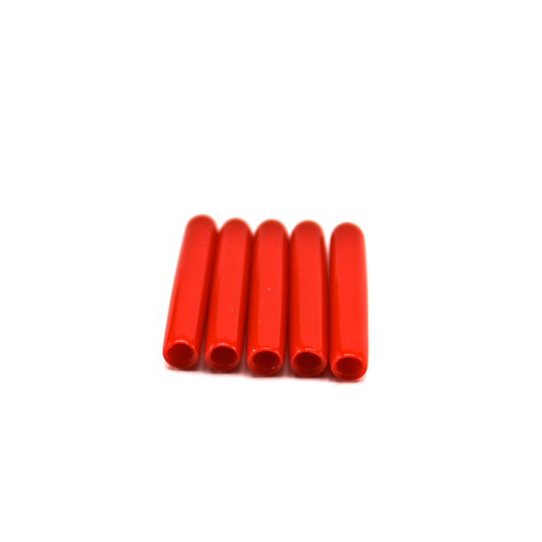 Miltex 3-2504 Tip-It Instrument Guards, Red, 1/8" x 1", Pack of 50