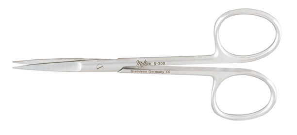 Miltex Iris Scissors 4 in Straight Sharp/Sharp