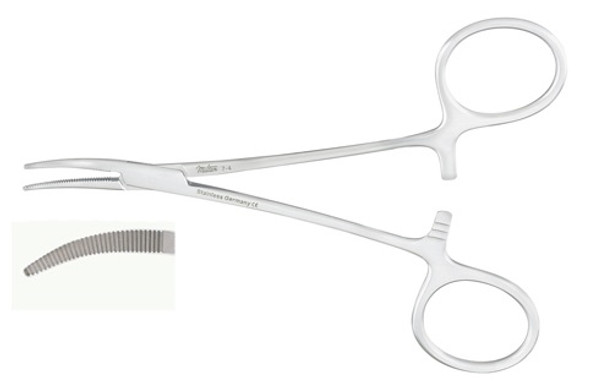 Halsted Mosquito Hemostat, 5in, Curved, by Miltex®