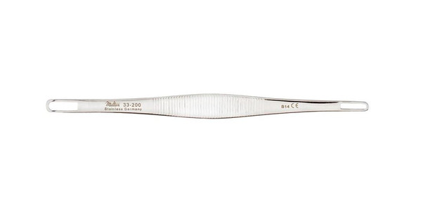 Schamberg Comedone Extractor, 3 3/4 in, Double ended, Extra fine loops, 1 Crimped loop by Miltex