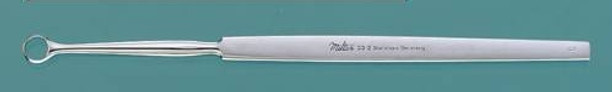 Miltex 33-5A Fox Dermal Curette, 4 1/2 in, Round, 2mm