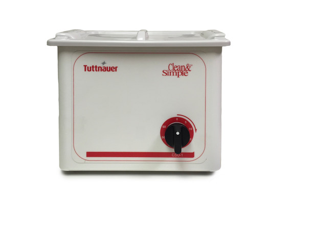 Tuttnauer's CSU1 Clean & Simple Ultrasonic Cleaner with Basket, 1 Gallon, 110 Volt