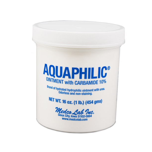 Aquaphilic Ointment with 10% Urea, 1 lb (16 oz)
