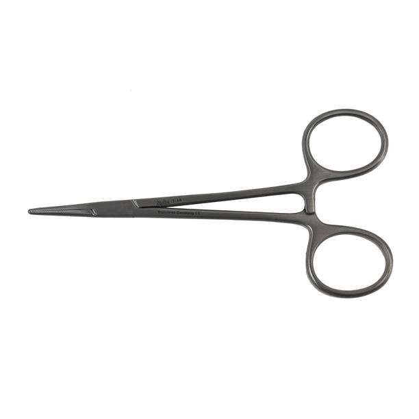 Halsted Mosquito Forceps, 4.75", Straight, 1 x 2 Teeth, by Miltex