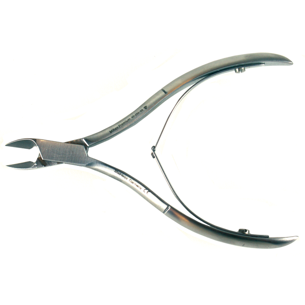 Tissue and Cuticle Nipper, 4", 5.5mm Convex Jaws, by Miltex