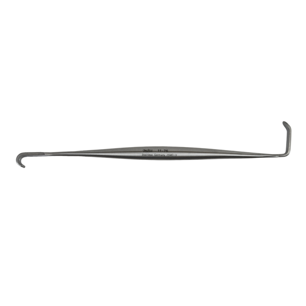Senn Retractor 6.25", Double-Ended, 3 Blunt Prongs and Blade, by Miltex
