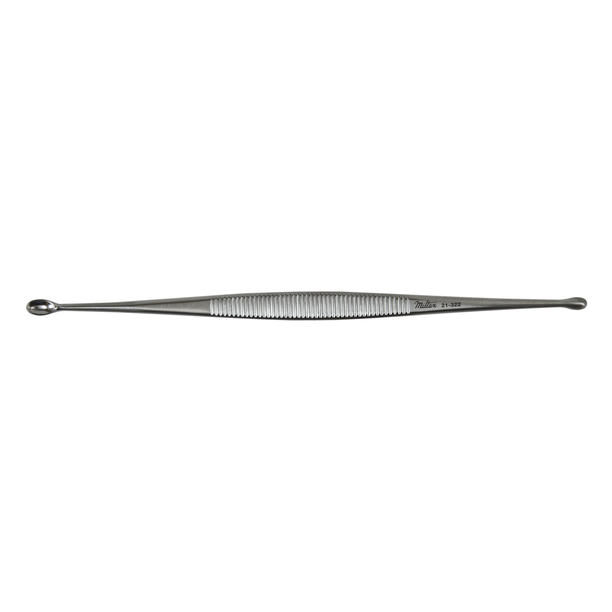 Miltex 21-322 Williger Curette 5.375 in, Double-Ended Oval Cups