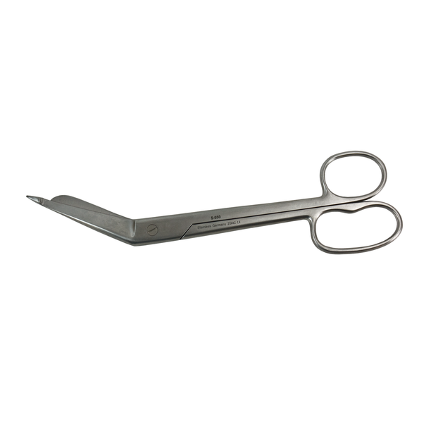 Miltex Lister Bandage Removal Scissors, 8 in, One Larger Finger Ring