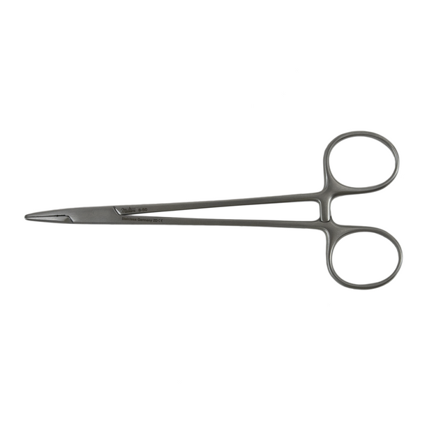 Crile-Wood Needle Holder 6 in, Serrated Jaws, by Miltex