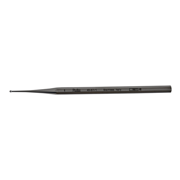 Miltex 40-57/1 Curette Excavator 5 in, Single-Ended, 1.5mm Diameter, Without Hole