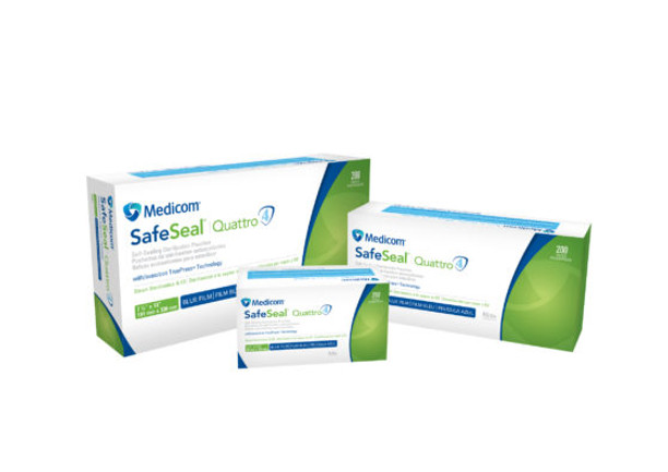 SafeSeal Quattro Self-Sealing Multi-Parameter, Sterilization Pouch, 200/Box