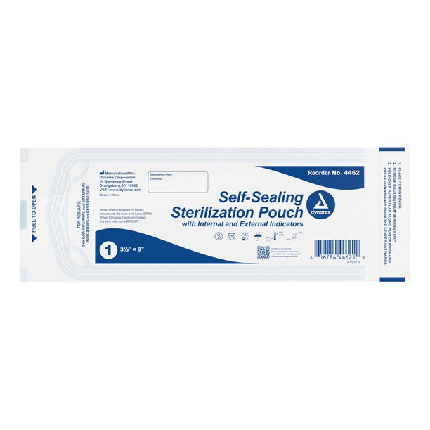 Dynarex Sterilization Pouch, 200/Box Dynarex Sterilization Pouch, 200/Box