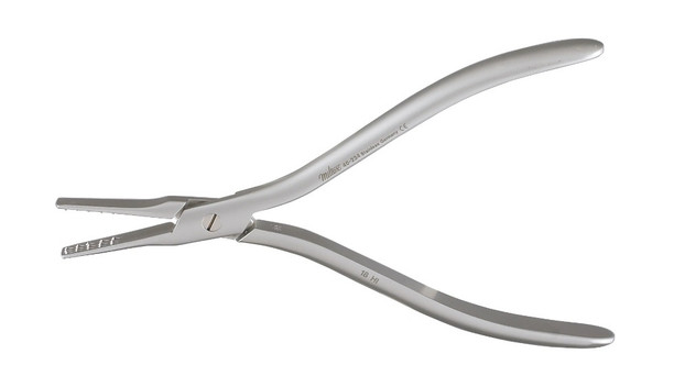 Platypus Nail Pulling Forceps 5.5 in, Straight, 6mm Wide Jaw by Miltex