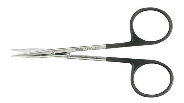 Miltex 18-SC-1476 Stevens Tenotomy Supercut Scissors, 4.5 in, Curved with Blunt Tips