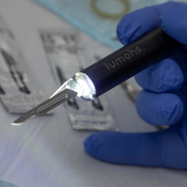 Lumohs NLS-1612-009 LED Lighted Scalpel Handle with Battery