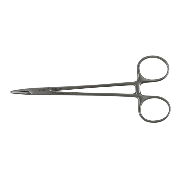 Crile-Wood Needle Holder 6", Serrated Jaws, Stainless Steel