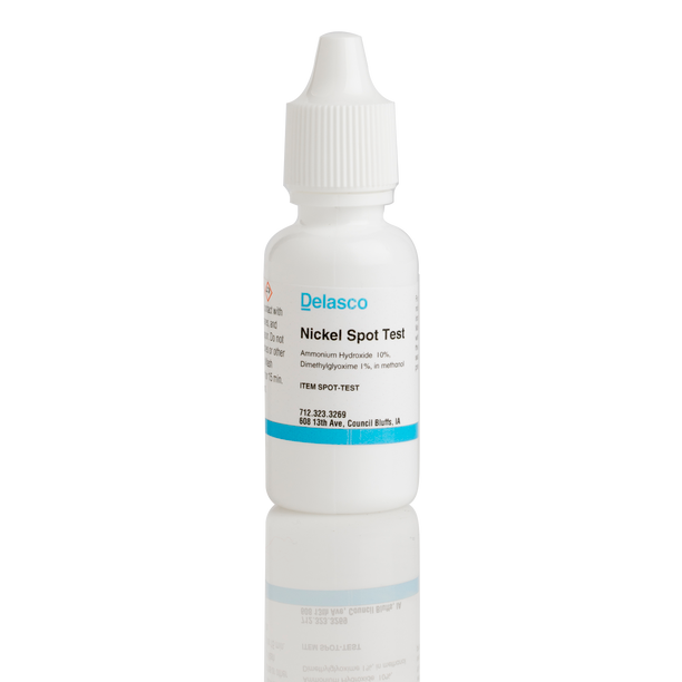 Delasco SPOT-TEST Spot Test For Nickel Delasco SPOT-TEST Spot Test For Nickel