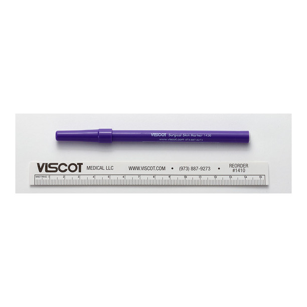 Viscot 1436SR-10 Ultra Fine Gentian Violet Surgical Skin Marker, Sterile, Pack of 10 Viscot 1436SR-10 Ultra Fine Gentian Violet Surgical Skin Marker, Sterile, Pack of 10