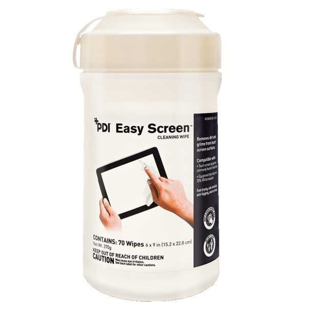 PDI P03672 Easy Screen Cleaning Wipe, 70 Wipes per Canister PDI P03672 Easy Screen Cleaning Wipe, 70 Wipes per Canister