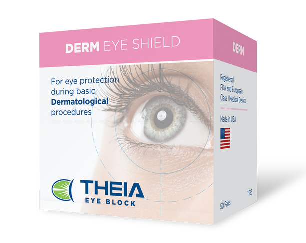 Theia Eye Block TT53 Derm-Eye Shield, 50 Pairs/Box