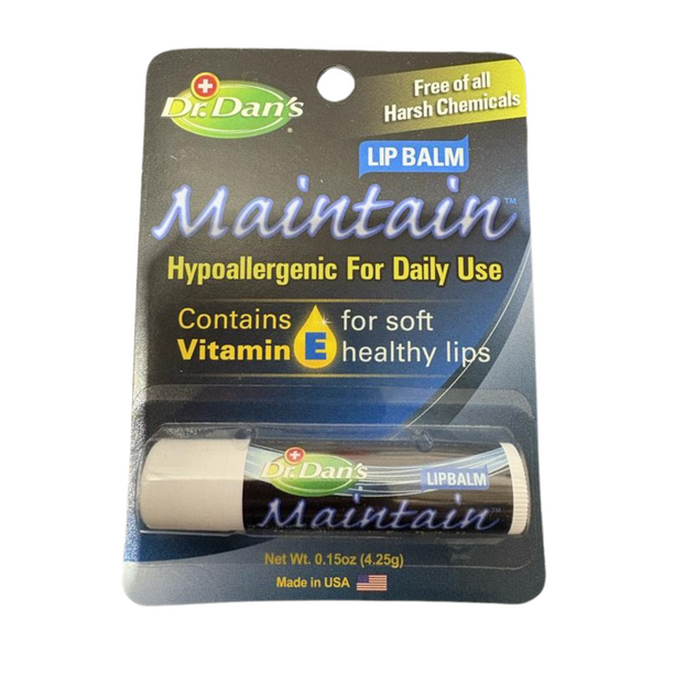Dr. Dan's Maintain Natural Lip Balm, One Tube Dr. Dan's Maintain Natural Lip Balm, One Tube