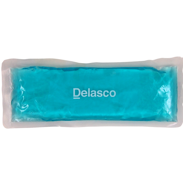 Gel Rectangle 4" x 10", Blue, Each