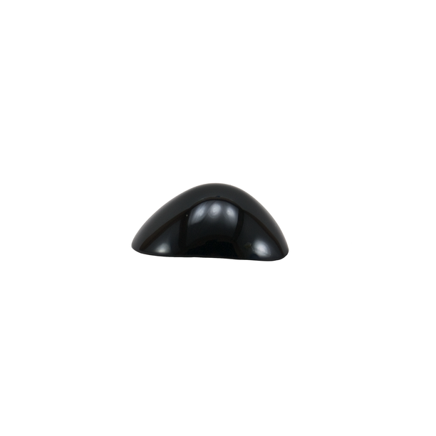 Ocular Protective Shield, Polished Black Plastic, 28.5 mm x 25.5 mm, Large, Each