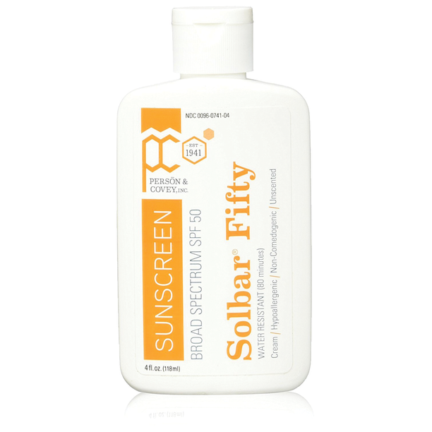 Person & Covey Solbar 14050 Fifty Broad Spectrum SPF 50 Sunscreen, 4 oz each Person & Covey Solbar 14050 Fifty Broad Spectrum SPF 50 Sunscreen, 4 oz each