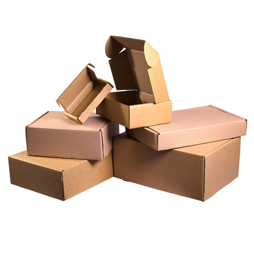 Brown Postal Boxes - FEFCO 0427 -  Pick Your Size (25 per pack)