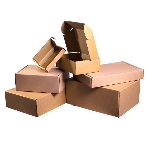 Brown Postal Boxes - Pick Your Size (25 per pack)