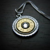 Diamond Cut Bullet Necklace