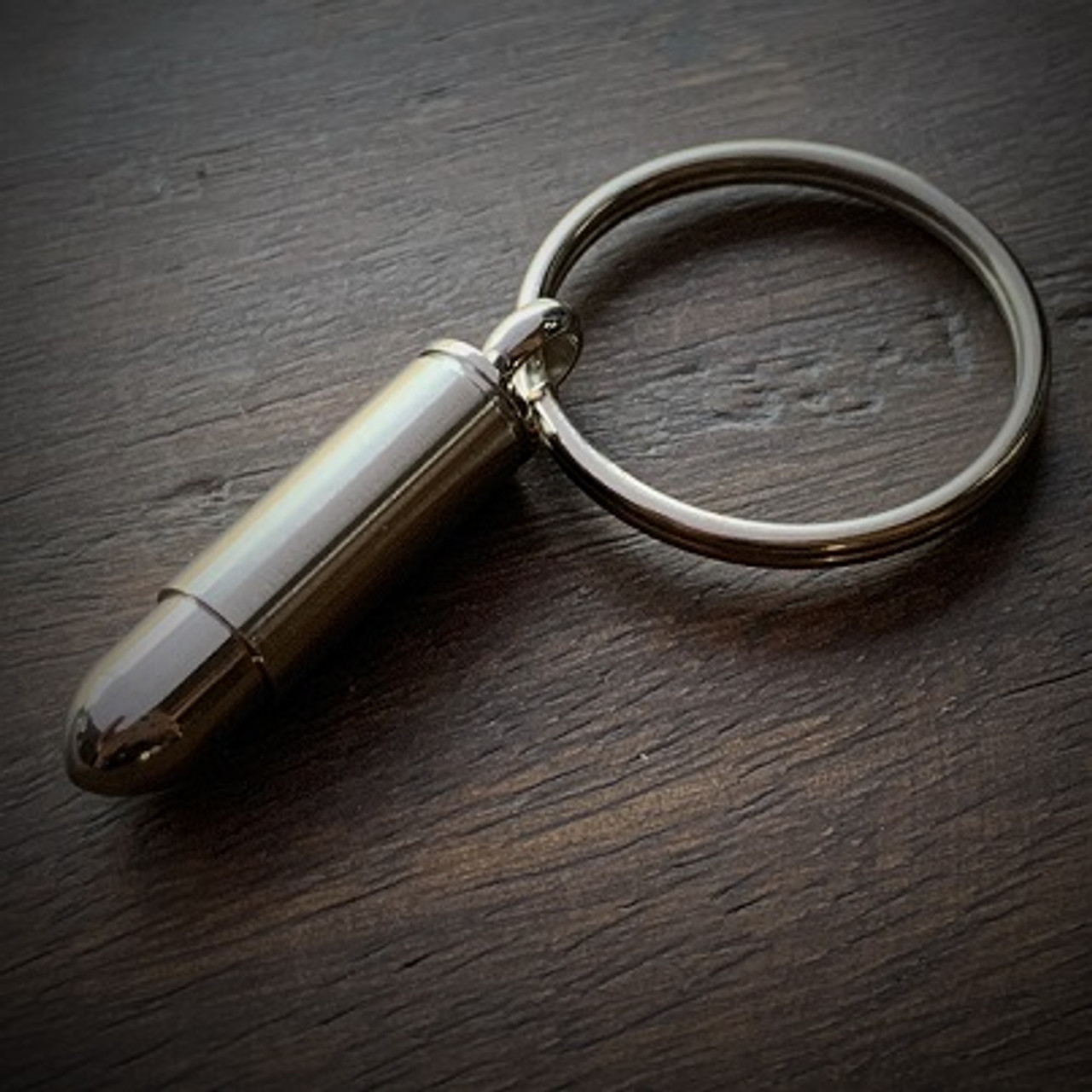 6.5 Creedmoor Bullet Keychain, Brass or Nickel Key Ring – Bullet Designs®  Inc.
