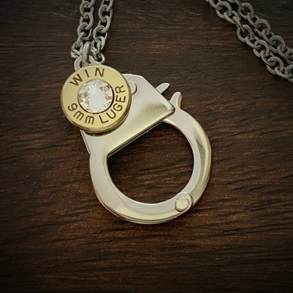 Locked Up Bullet Necklace for Women