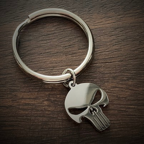 Punisher Keychain