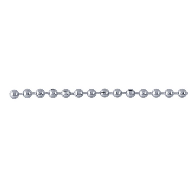2.4mm Milspec Ball Chain Stainless Steel Necklace 